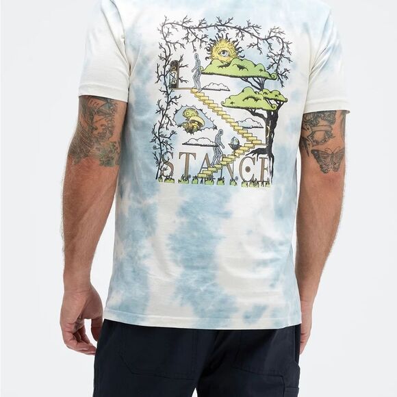 Stance World Graphic Tee/T-Shirt - NWT - Picture 3 of 8